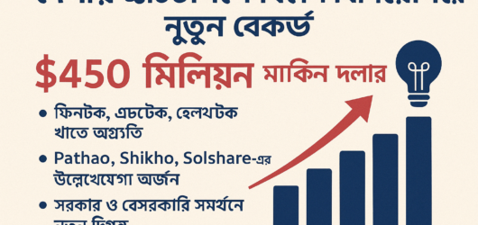 দেশীয় স্টার্টআপে বিদেশি বিনিয়োগের নতুন রেকর্ড